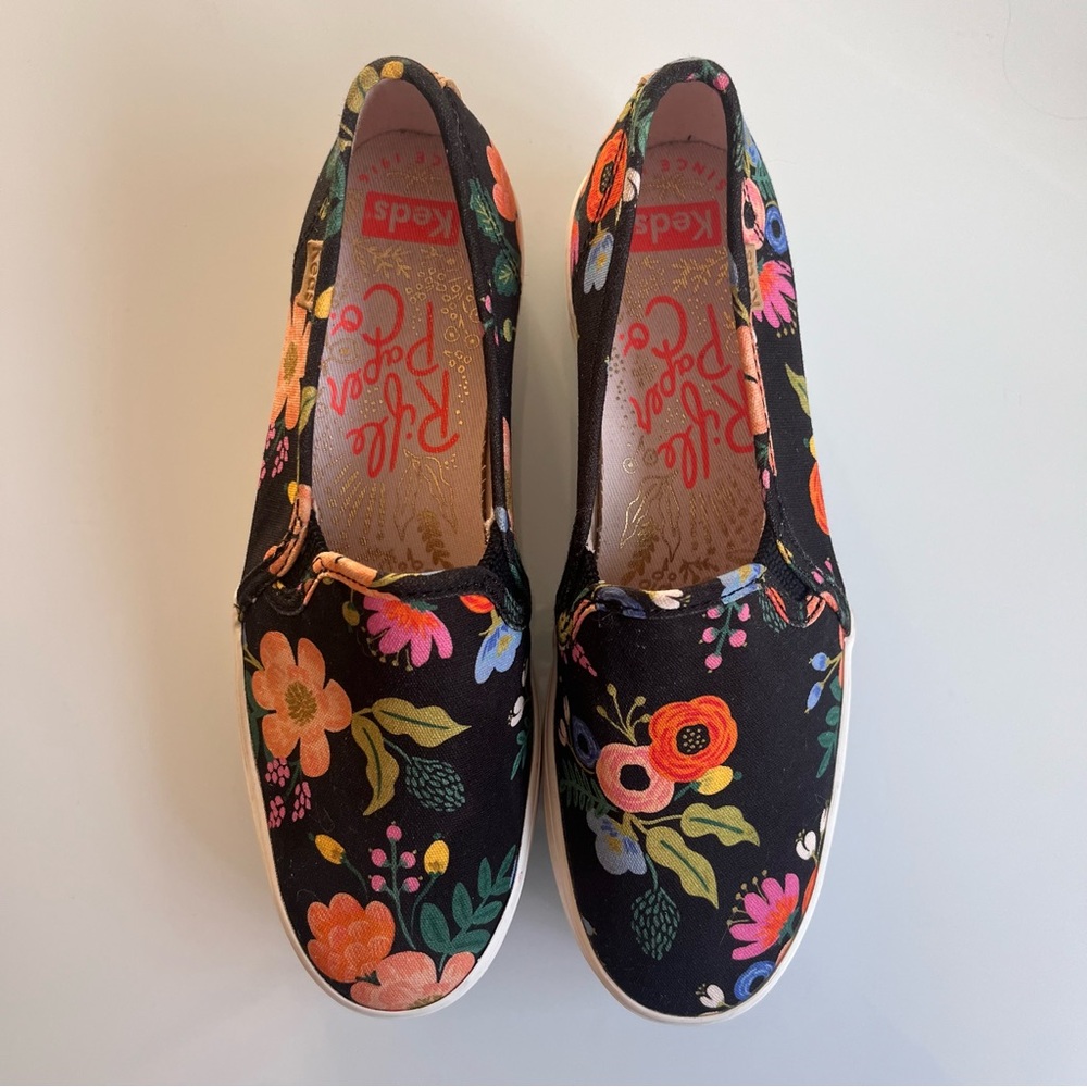 Rifle‎ Paper Co. x Keds • Floral Slip Ons